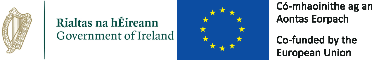 Ireland's European Structural and Investment Funds Programmes 2014-2020